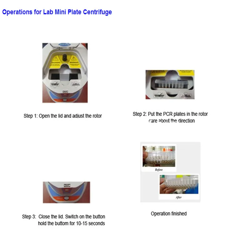 Cheap centrifuge  2500rpm 600*g RCF Tabletop Microplate centrifuge for 2*96 holes PCR micro-plate