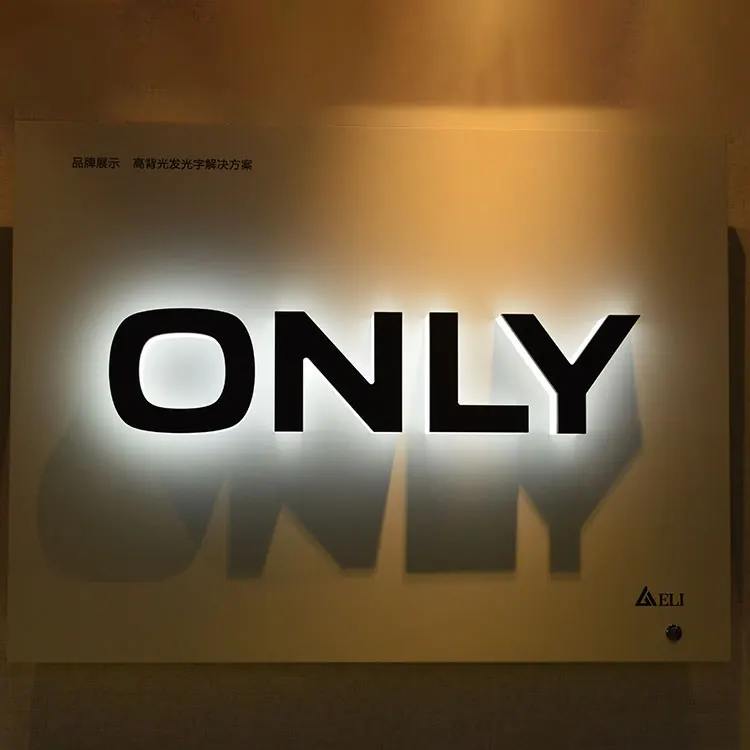 High quality 3d led advertising acrylic light box sign for Business Shop or Store outdoor