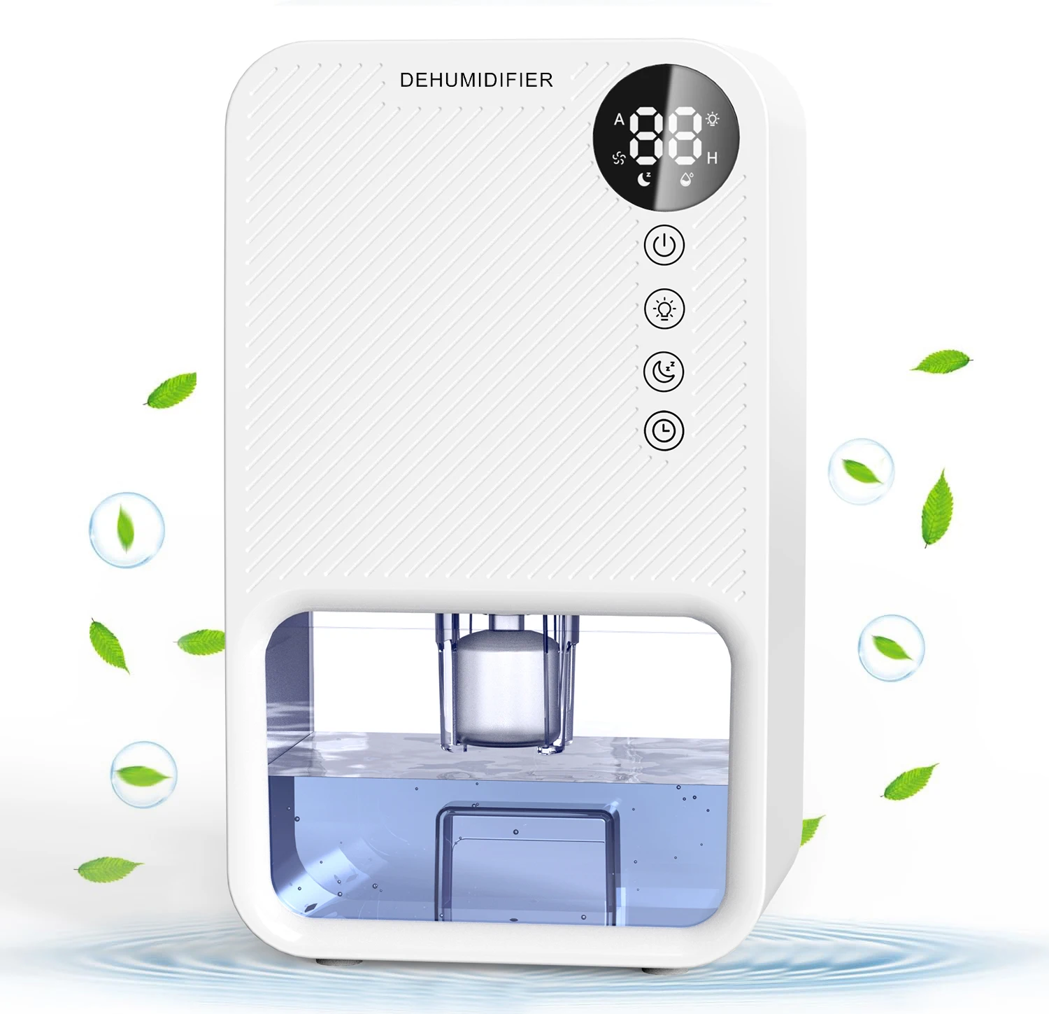 High Quality Bedroom Desktop Wardrobe Intelligent Air Dehumidifier Ultra-Quiet Portable Home Small Mini Dehumidifier