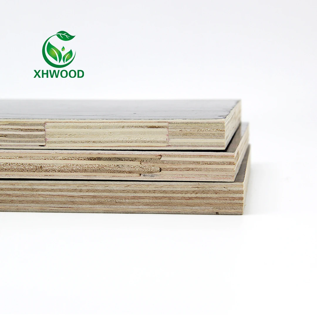 2021Linyi XiangheWood 1220*2440mm Logo Finger Joint Film