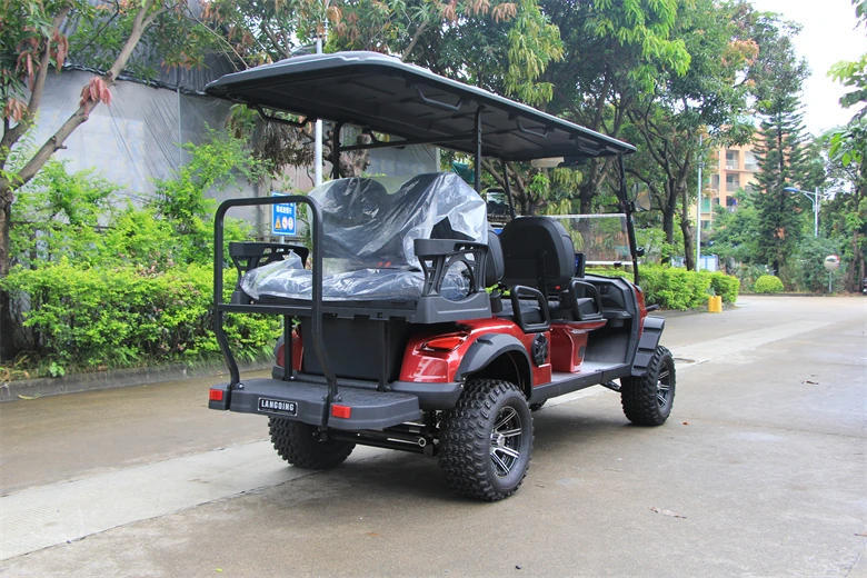 Hot Sale Ce Certificate Street Legal Ac Motor Off Road Electric 6 Seater Golf Carts