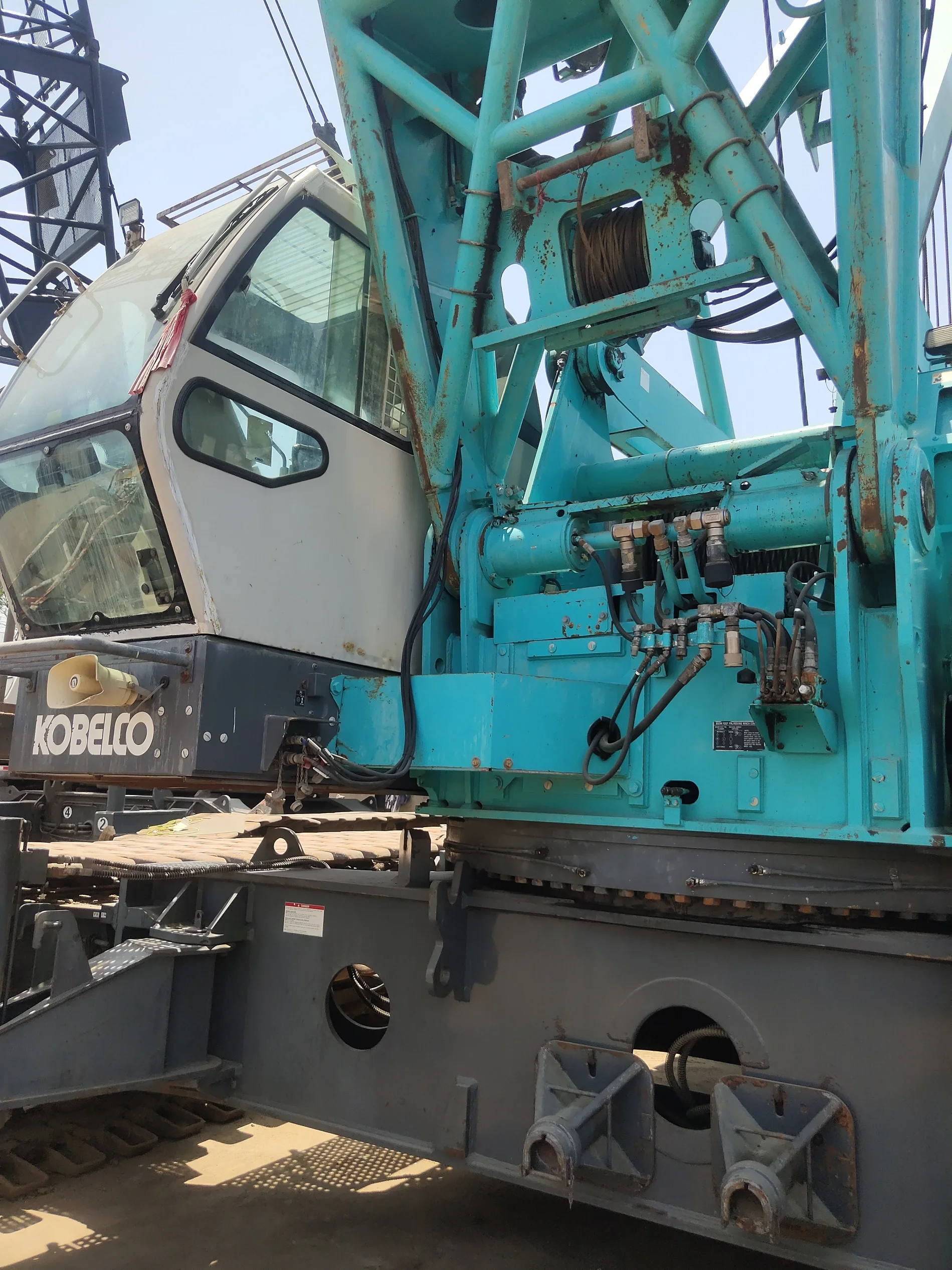 High quality large crawler crane, Japanese original second-hand kobelco 250 ton crawler crane