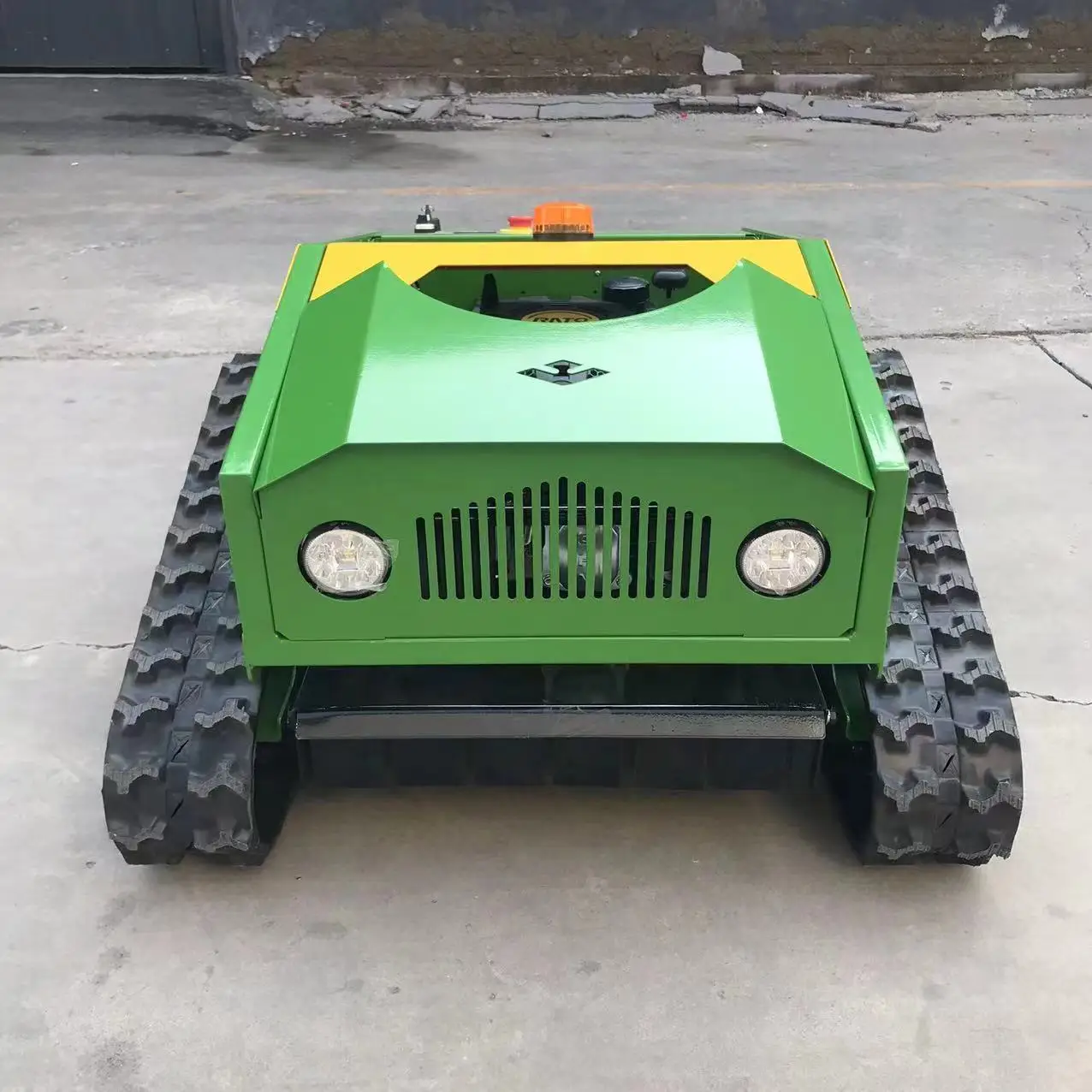 Remote control remote start stop lawn mower HS500/gasoline lawn mower