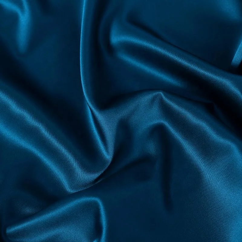 Wholesale spandex stretch satin 93.4% mulberry silk 6.6% spandex thick 19mm width 140cm for shirts,trousers,dress,robes garments
