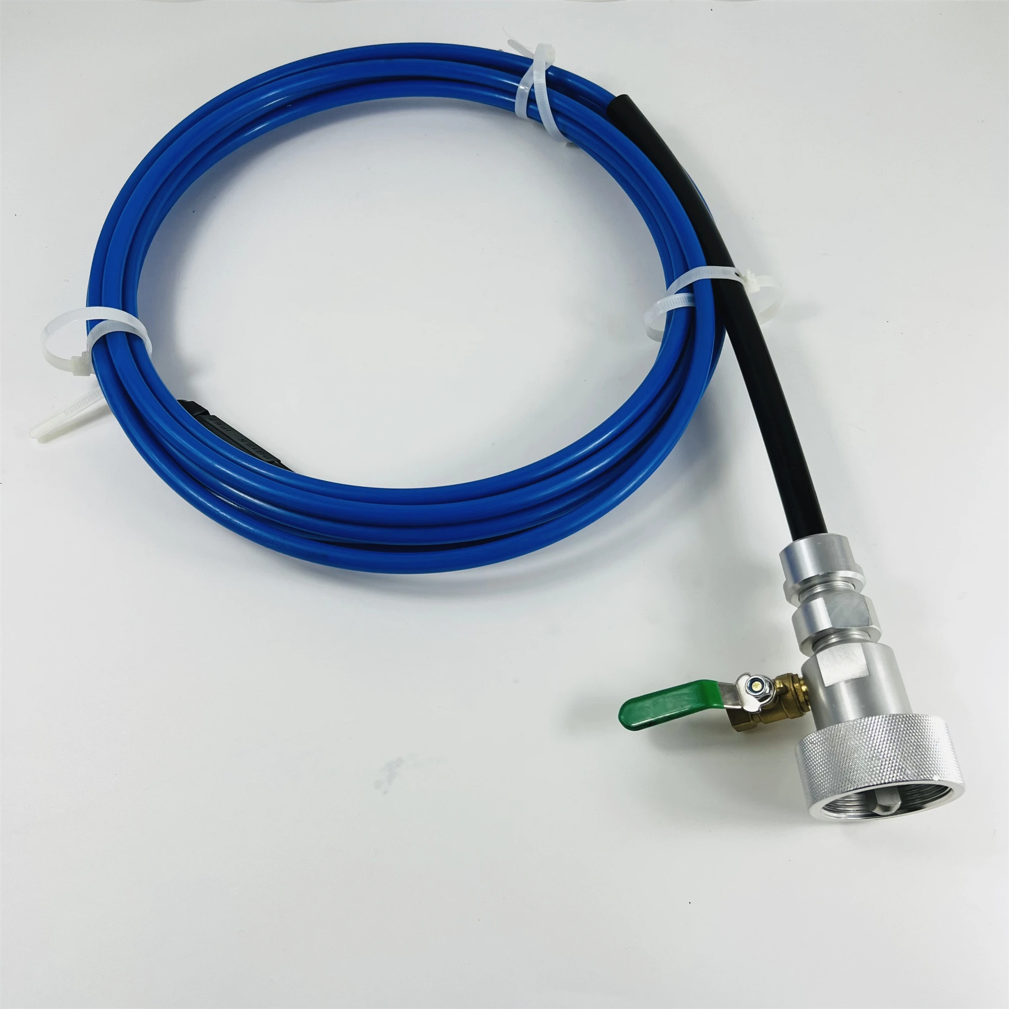 TDF Industrial Equipments Flexible Shaft Boiler Condenser Tube Cleaner With Water Flush