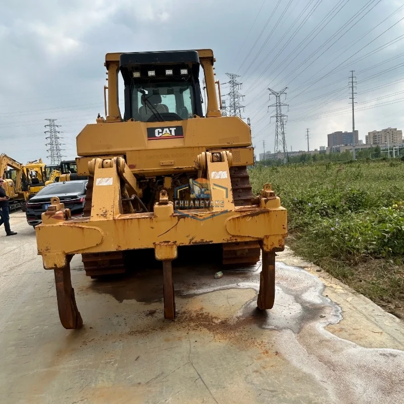 Second-Hand Caterpillar D8R Bulldozer Crawler with Efficient Components Cost-Effective Used Heavy Equipment