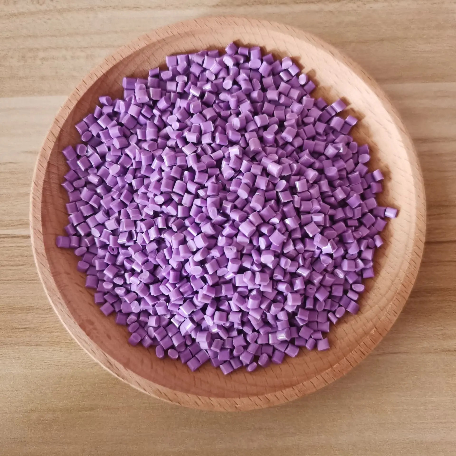 FR (X)  High gloss PC ABS Granules Easy Color PC ABS Granules Purple PC ABS Granules