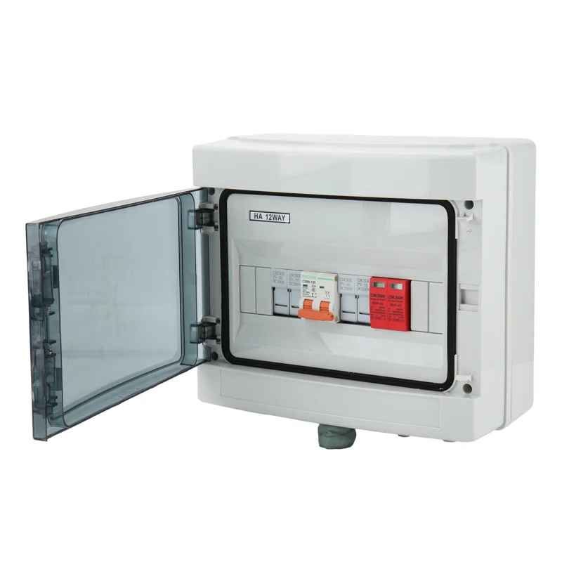 CNCSGK 2 in 1 Out Plastic Shell Photovoltaic DC Combiner Box Easy to Install Easy to Use Factory Direct Sales