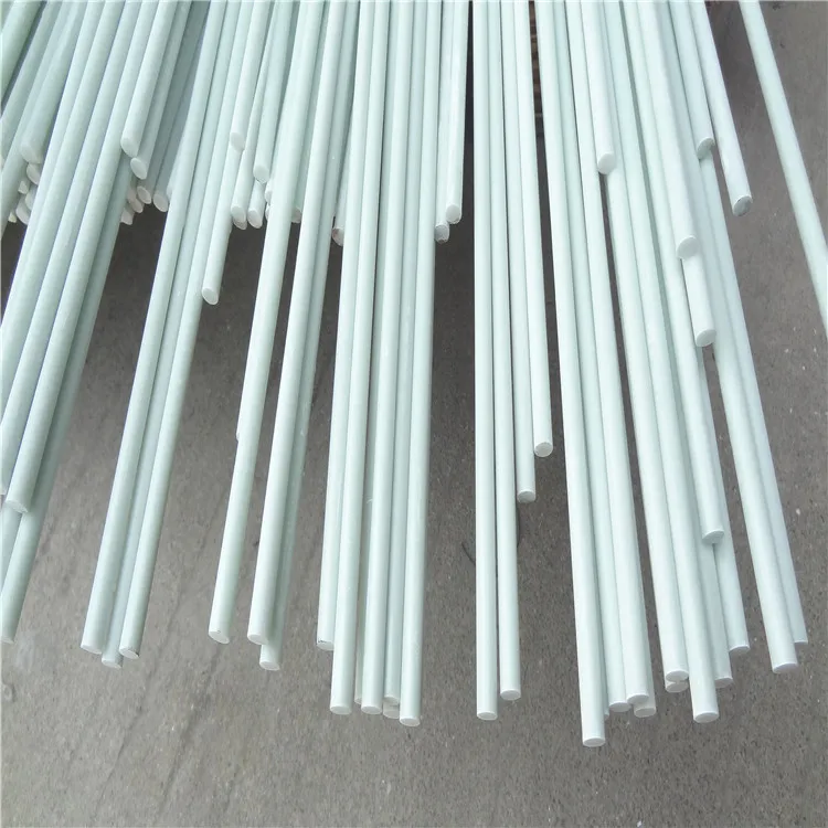 Fiberglass Threaded Rods Flag Pole Flexible Fiberglass Rod GRP Pultrusion 3mm 4mm 4.5mm Fiberglass Fly Rod Blanks