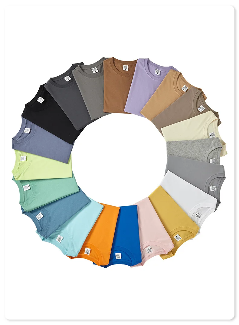 Футболки от производителя оптовая продажа 100% Плотные хлопковые футболки с графическим принтом мужские на заказ