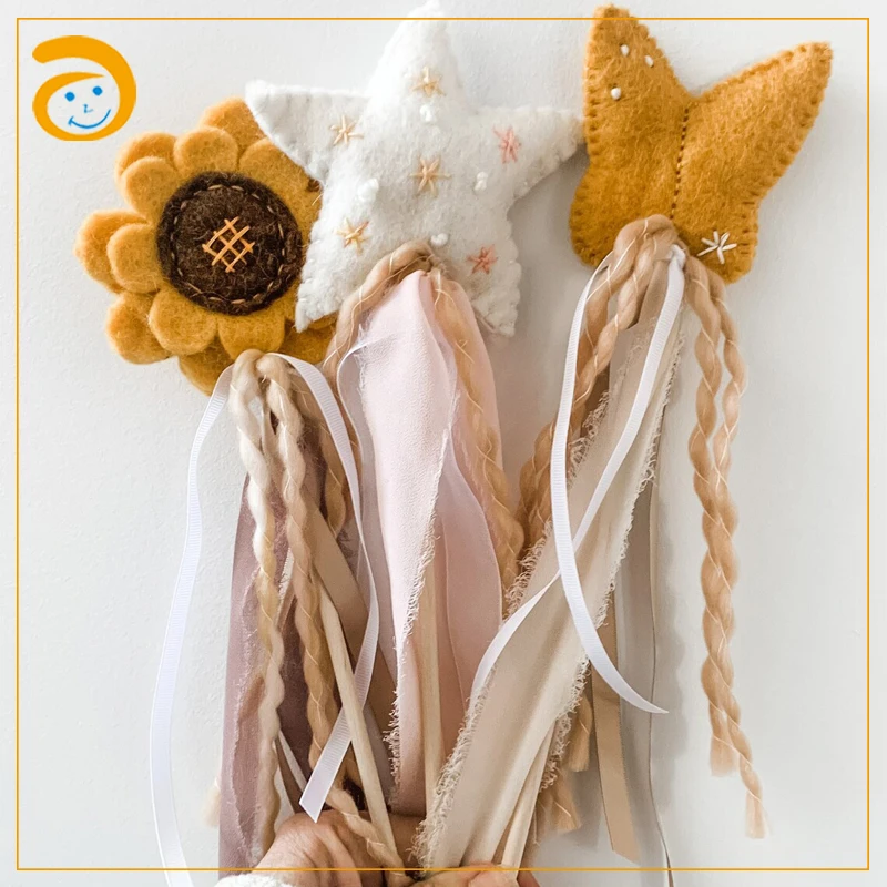 Wholesale Kids Magic Wand Star Sticks Birthday Gift Fairy Princess Fairy Wands Kids Magic Stick For Halloween Costume