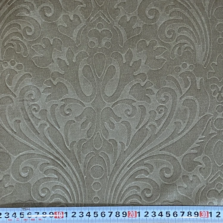 Luxury Waterproof Sofa Fabric Velvet Soft Solid 3D Embossed Velvet Fabric for curtain Upholstery Hometextile