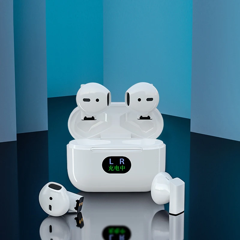 Wireless Headset Tws Stereo Hands-free Headset Waterproof Headset With Microphone Charging Box