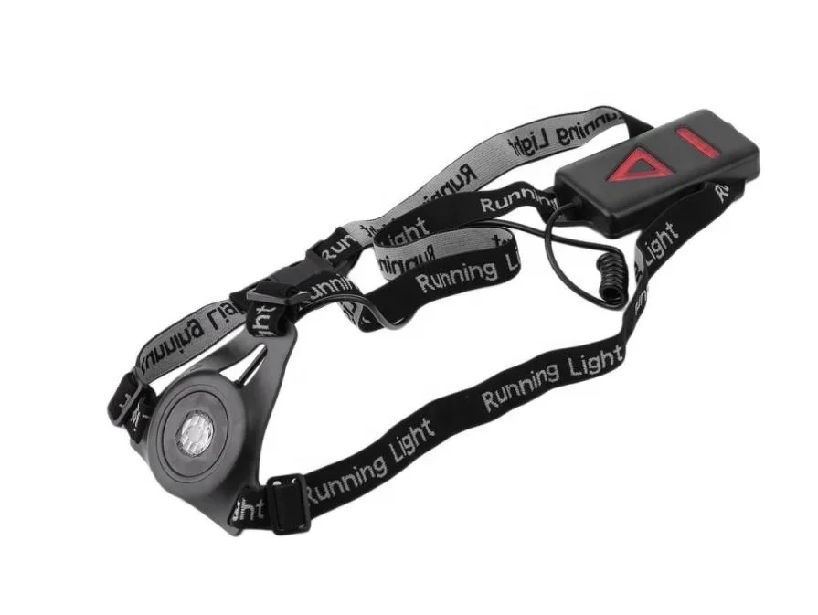 1200lm XPE Outdoor Sport Running Lights Q5 LED Night Running Flashlight Warning Lights USB Charge Chest Lamp White Light Torch