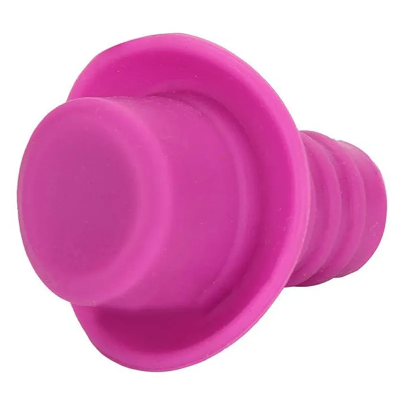 Hat shaped custom small silicone rubber wine bottle champagne stopper