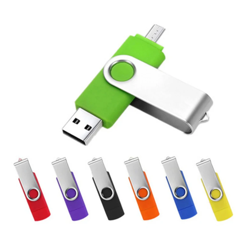 USB флеш-накопитель OTG на заказ, 8 ГБ, 16 ГБ, 32 ГБ, 64 ГБ, 128 ГБ, USB 2,0/3,0, OEM, 1 год, ROHS, FCC, Ce