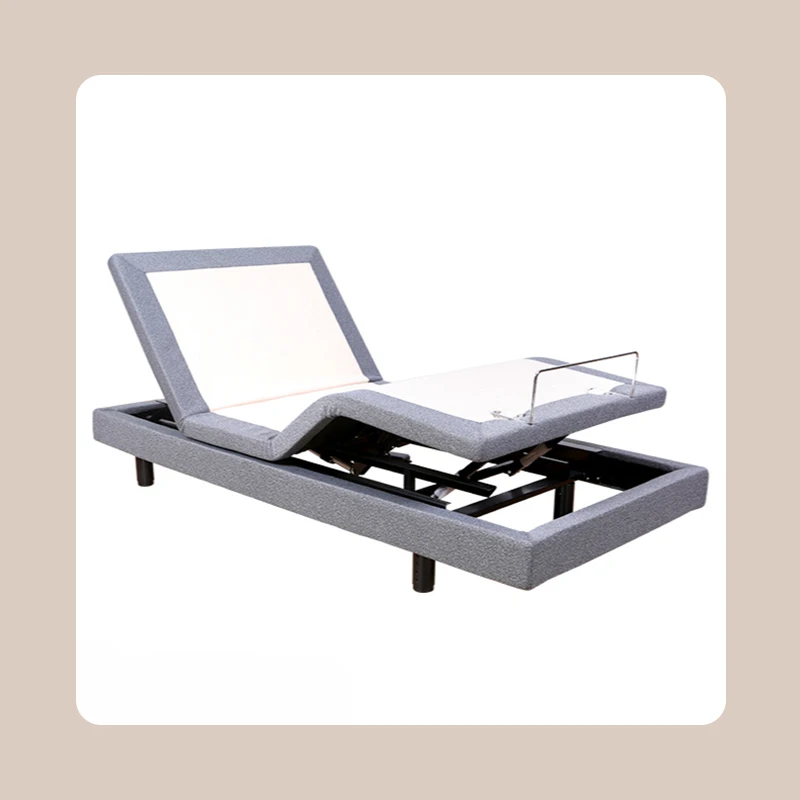 Patented Steel Construction Frame Memory and Wireless Remote Adjustable Bed Frame