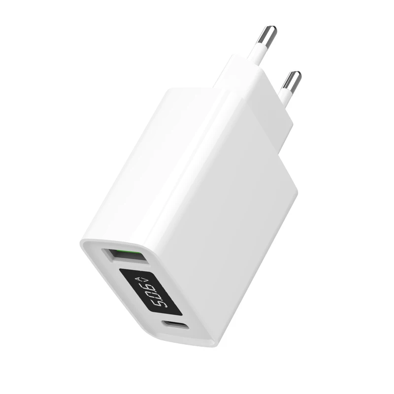 
Fireproof Case QC 3.0 Wall Charger with type c to type c cable provided 