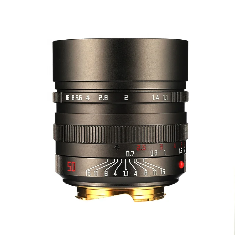 Factory Customized Manufacturer 50Mm F1.1 Metal Protector Zoom Camera Lens for Lei ca M