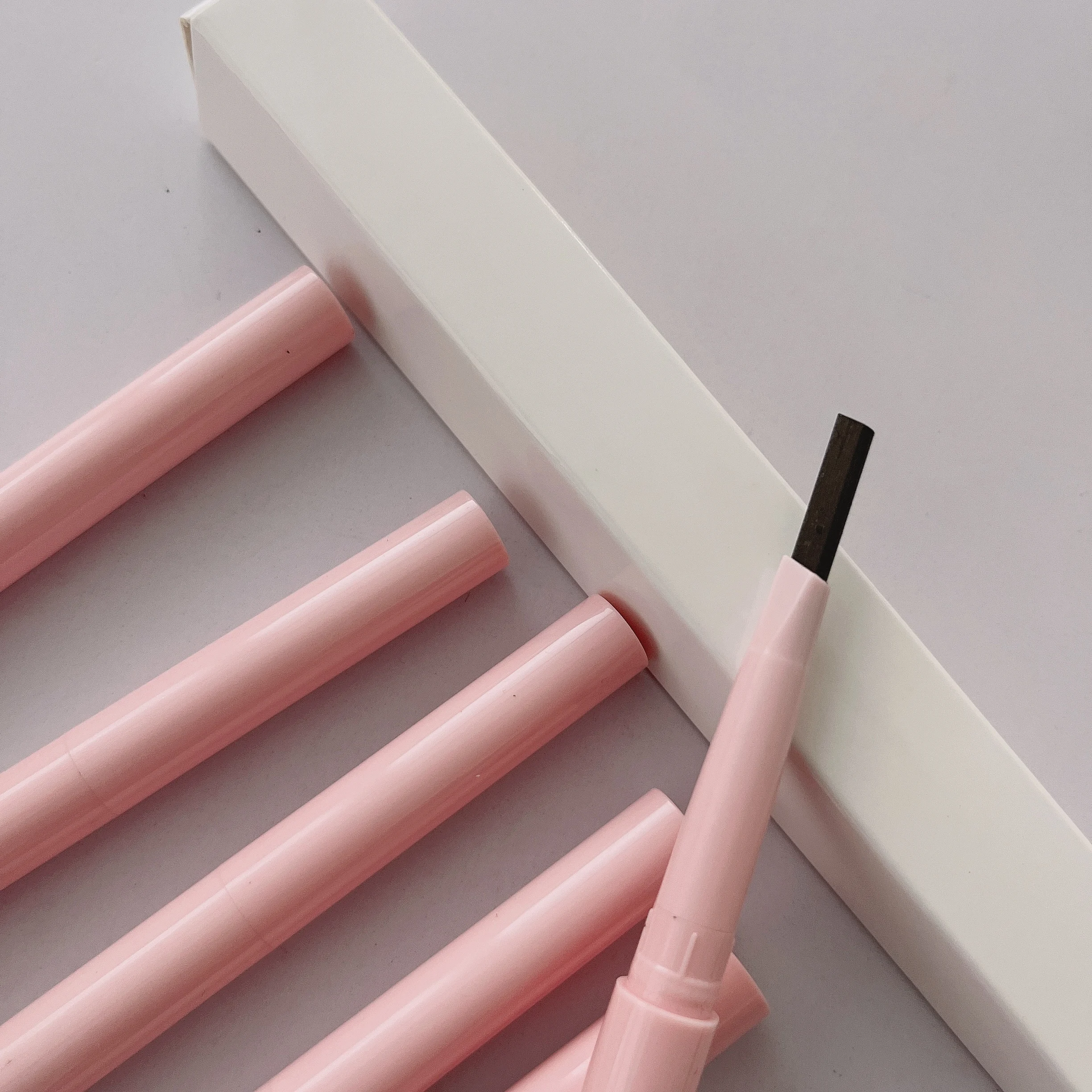 High Quality Eyebrow Pen With Brush Private Label Waterproof Long Lasting 2 in 1 Eyebrow Pencil