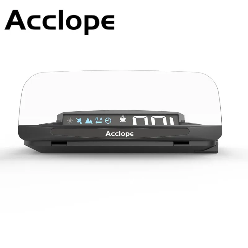 Australia Hot Selling Acclope 5 Inch HD G3 Windshield Screen HUD Display GPS Head Up Display Car