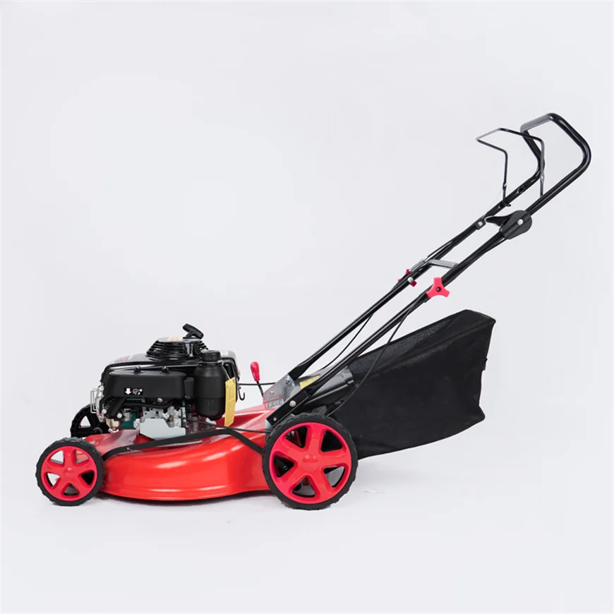 Hot Seller Gasoline Engine Cordless Hand Push Lawnmower 20 Inch Grass Cutter Motor Petrol Lawn Mowers