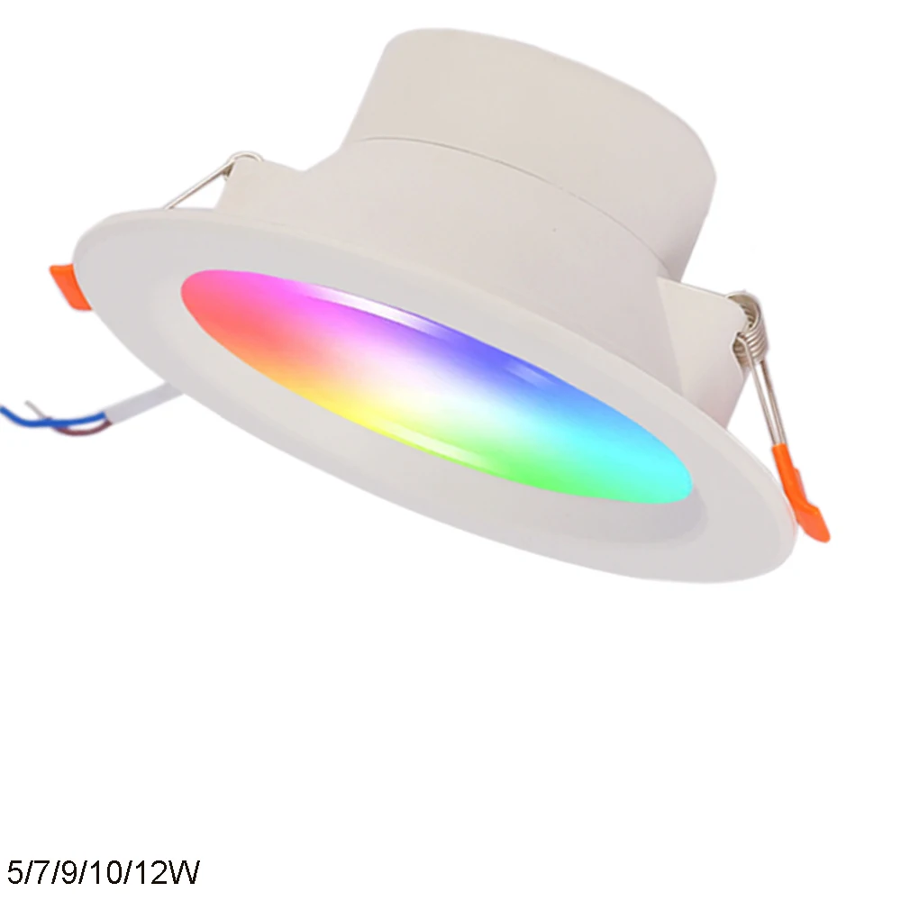 5W 7W 9W 10W 12W 15W indoor lighting 85-265V Wifi Tuya Remote Control LED WIFI Smart Down Light With Alexa Google Home Downlight