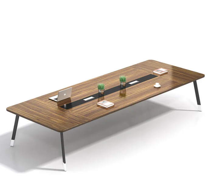 Conference Table Long Desk Modern Minimalist Office Training Reception Desk Chair Combination Long Desk Conference Table