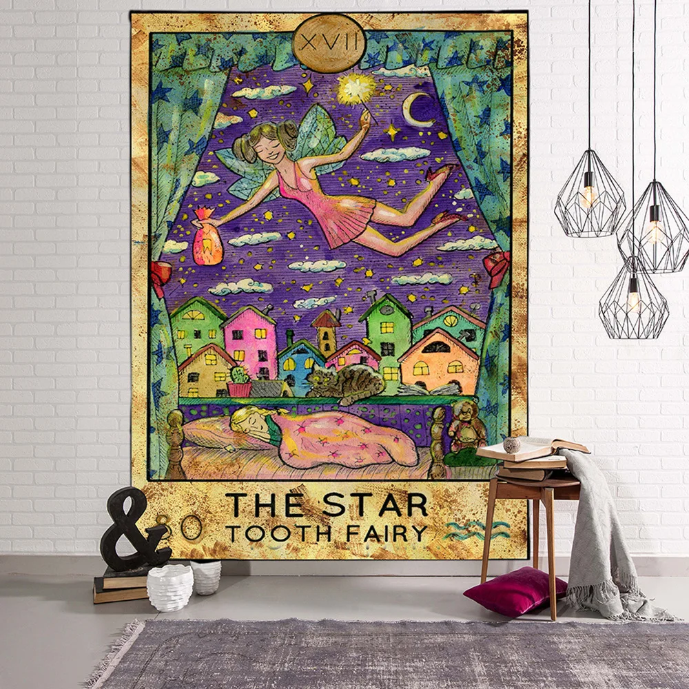 wholesale decorative tarot tapestry wall hanging custom