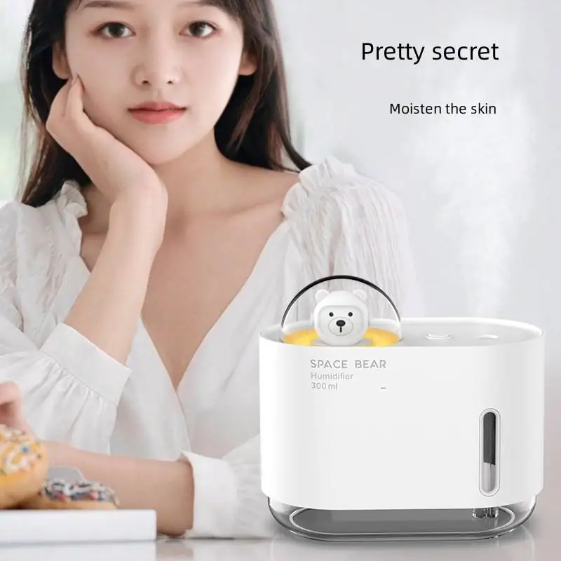 Mini humidifier large capacity portable humidifier silent large spray bedroom aromatherapy diffuser