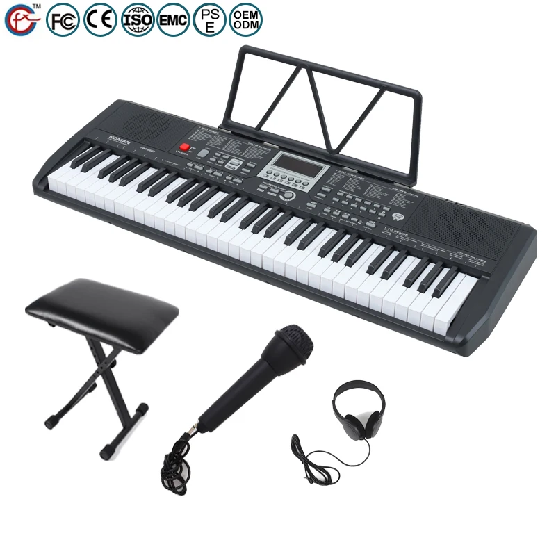Factory Direct Sales Music Instrument 61 Key Keyboard Teclado Musical Profissional