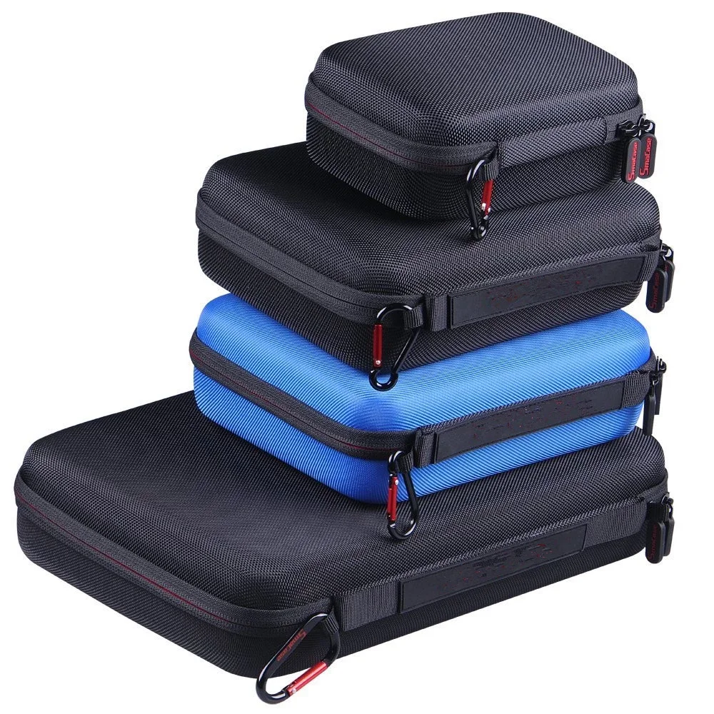 Oem Factory Provide Profesional Travel Storage Box Eva Camera Case For All Size Cameras Go Pro Heros 4 Accessories