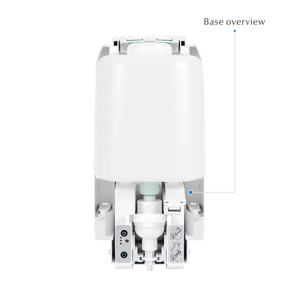 liquid automatic soap dispenser wall mounted luxury hygiene easy squeeze kitchen dish soap foam dispenser (7810A)