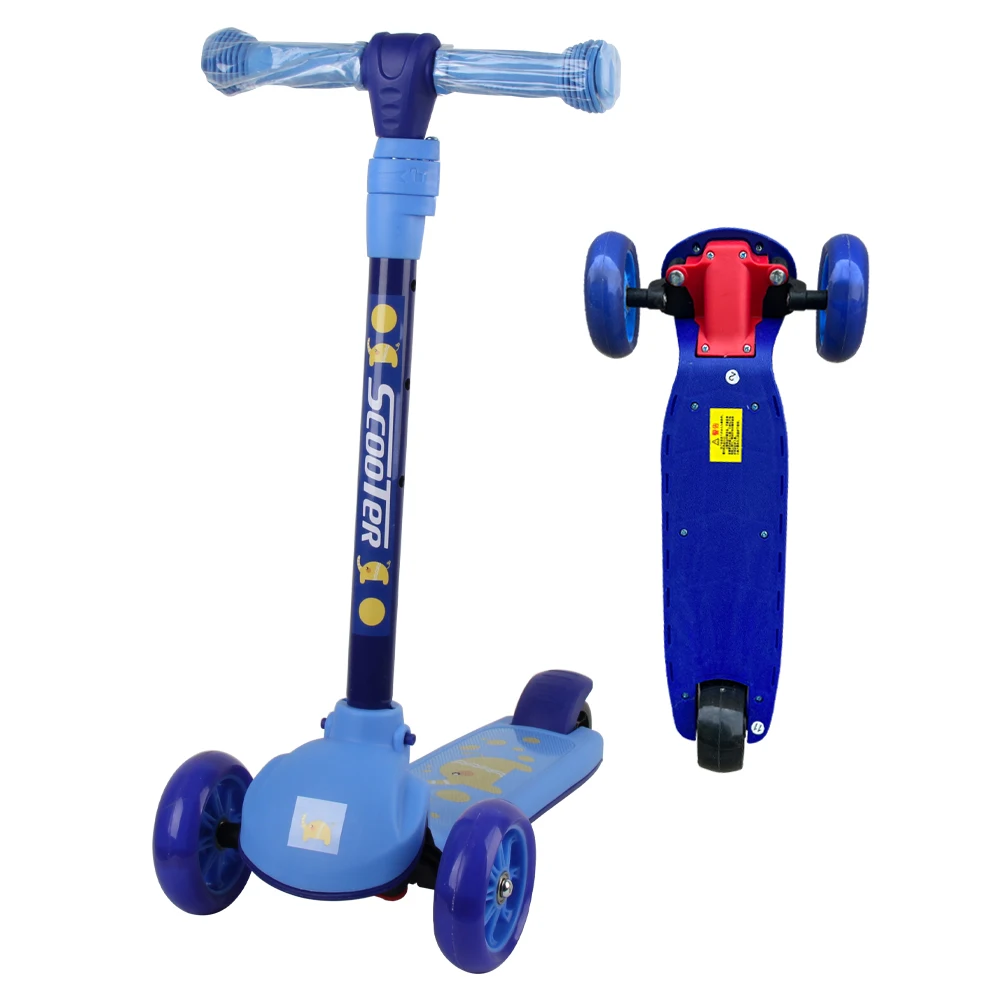 Новый дизайн складной скутер со вспышкой детский заводская цена безопасный и высококачественный с подсветкой музыкой