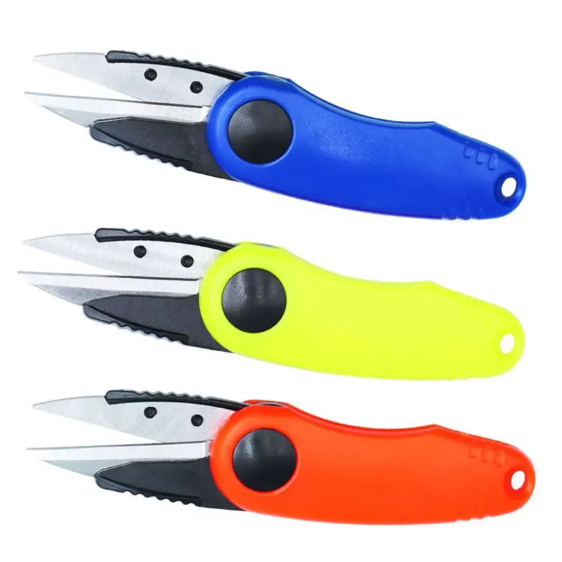 Quick Knot Tool Multifunction Fishing Tackle Plier Scissors Scissor Fishing Line Cutter  Nipper Tongs for Fishing