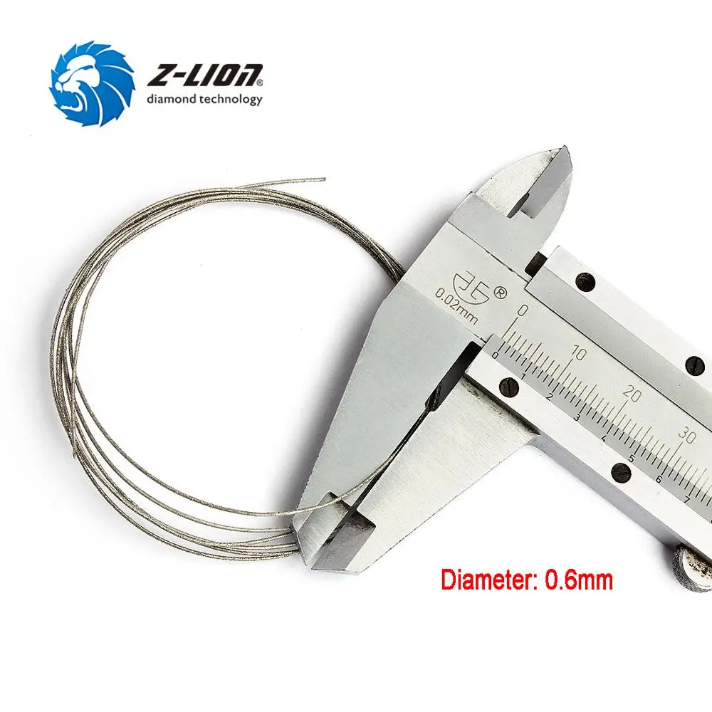 0.4mm Electroplated Endless Diamond Wire for Cutting Glass Graphite Cable Semi Conductor