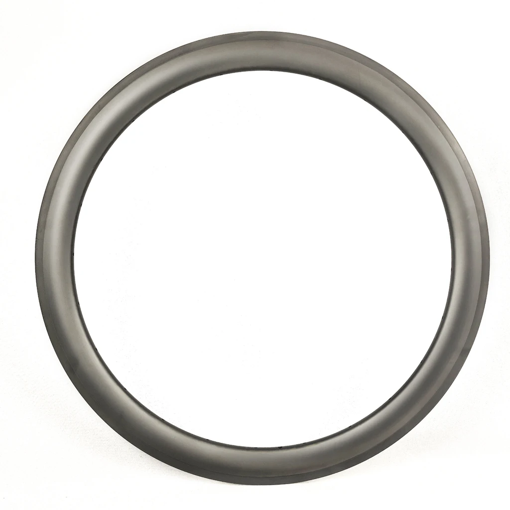 700c Track And Road Carbon Road Rim Width 25mm Height 50mm Clincher Tubeless Ready Bicycle Rims