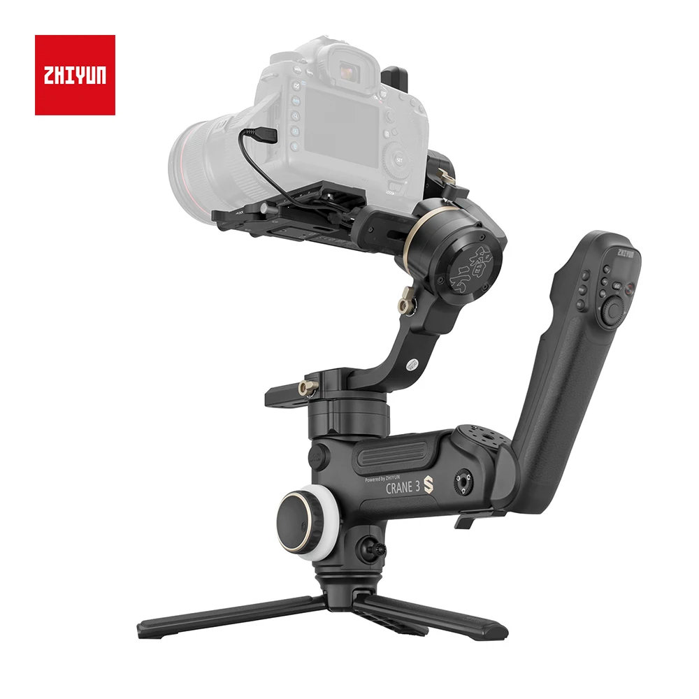 3-осевой шарнирный стабилизатор Zhiyun Official Crane 3s SmartSling Kit для DSLR-камер