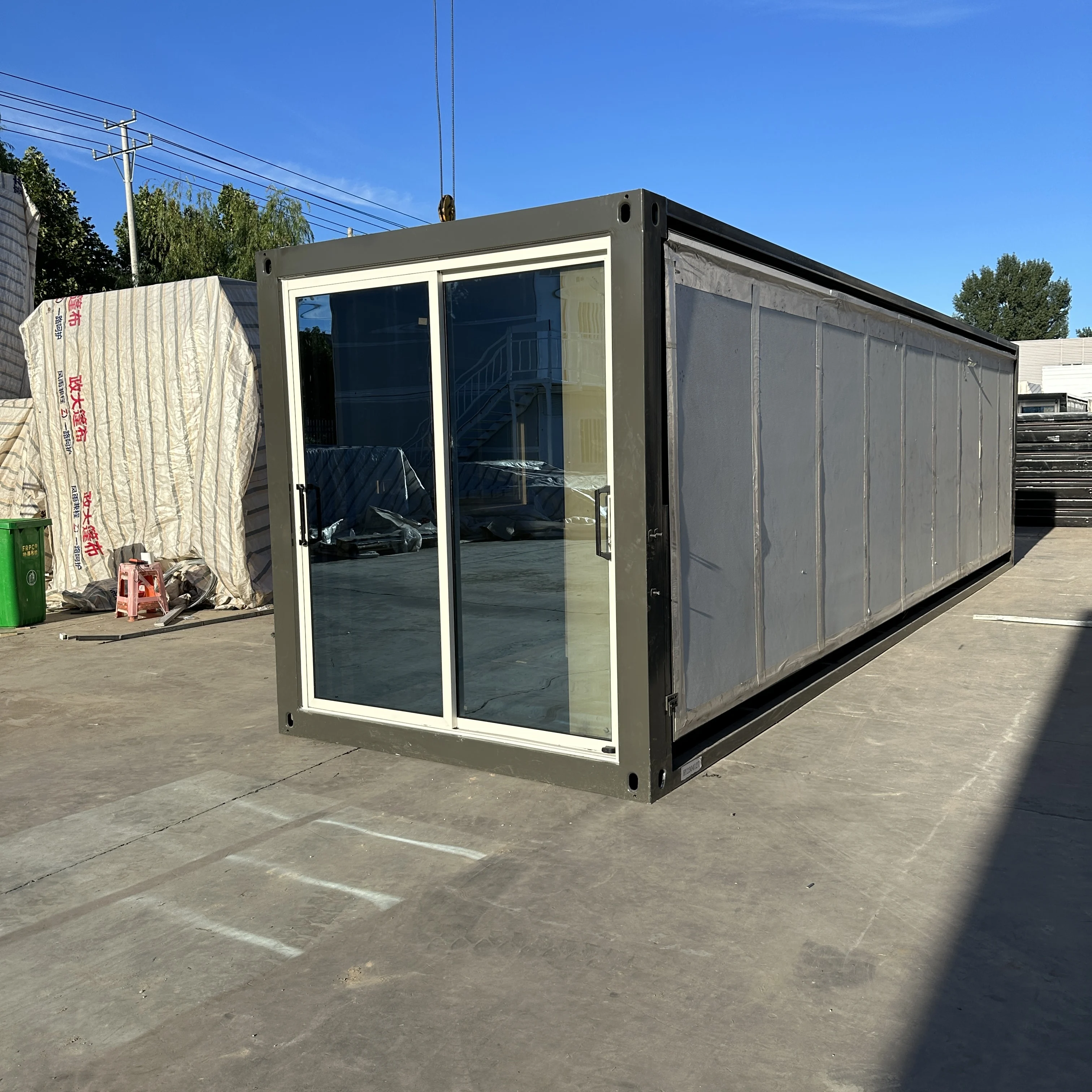 2024 Modern Design  House  Prefabricated Folding Container House 30Ft  Shipping Prefab Container Expandable House