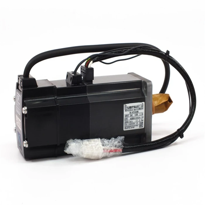 AC SERVO MOTOR 400W 129 VAC HC-KFS43BK