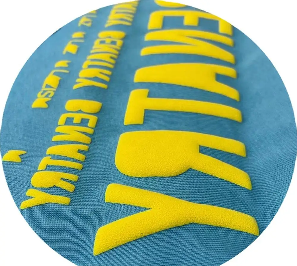 3d puff t-shirt transparent reflective heat transfer vinyl designs paper  for clothing