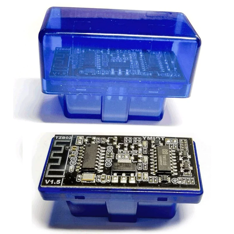 Mini Bluetooth  OBD2  V1.5 Elm 327 V 1.5  Car Tester Troubleshooting Diagnostic Instrument Fuel Consumption Detection
