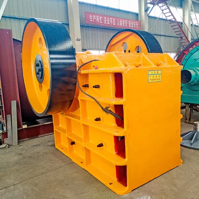 PE 500*750 Jaw Crusher 110 Tph Stone Jaw Crusher Machine Concessional Rate for Gypsum Gold Copper Ore