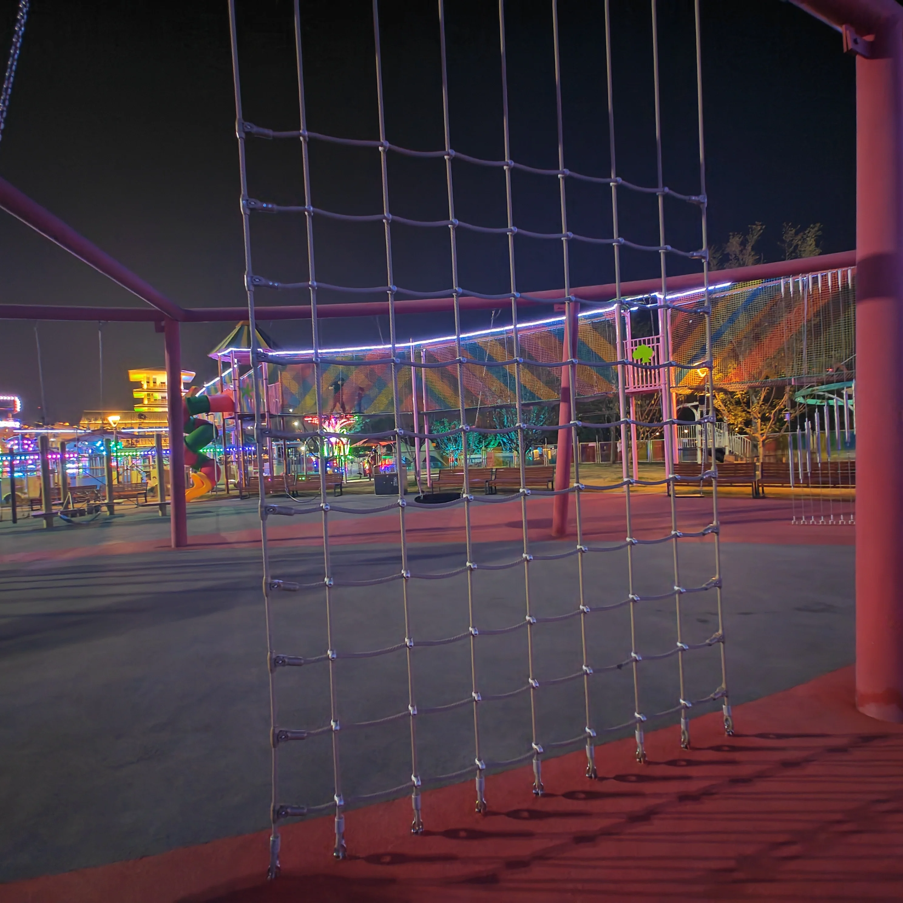 16mm Environment Friendly Combination Playing Rope for Climbing Playground Structure