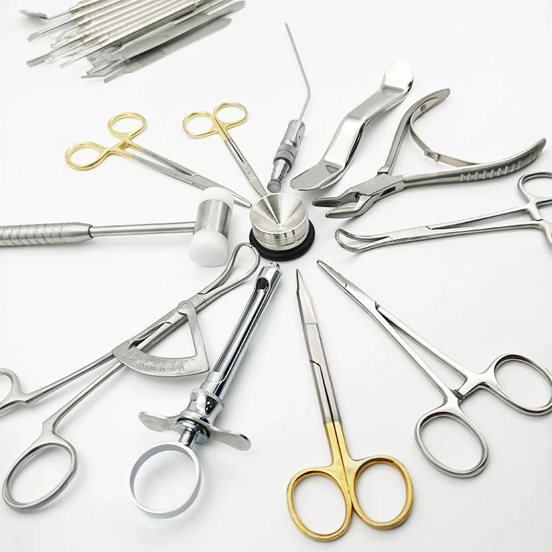 26 Pcs/set Dental Implant Tools Basic Instrument Set Dentist Surgical Tool Dental Implant Surgery Kit