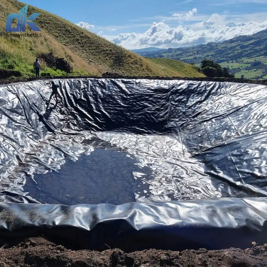 HDPE Pond liner 45mil 60mil 30mil geomembrane waterproof membrane EPDM rubber sheet
