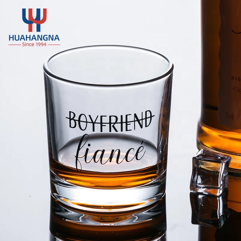 10 oz Old Fashioned Customizable Etched Double Cocktail Rock Glass Whiskey Tumbler for Men Gift