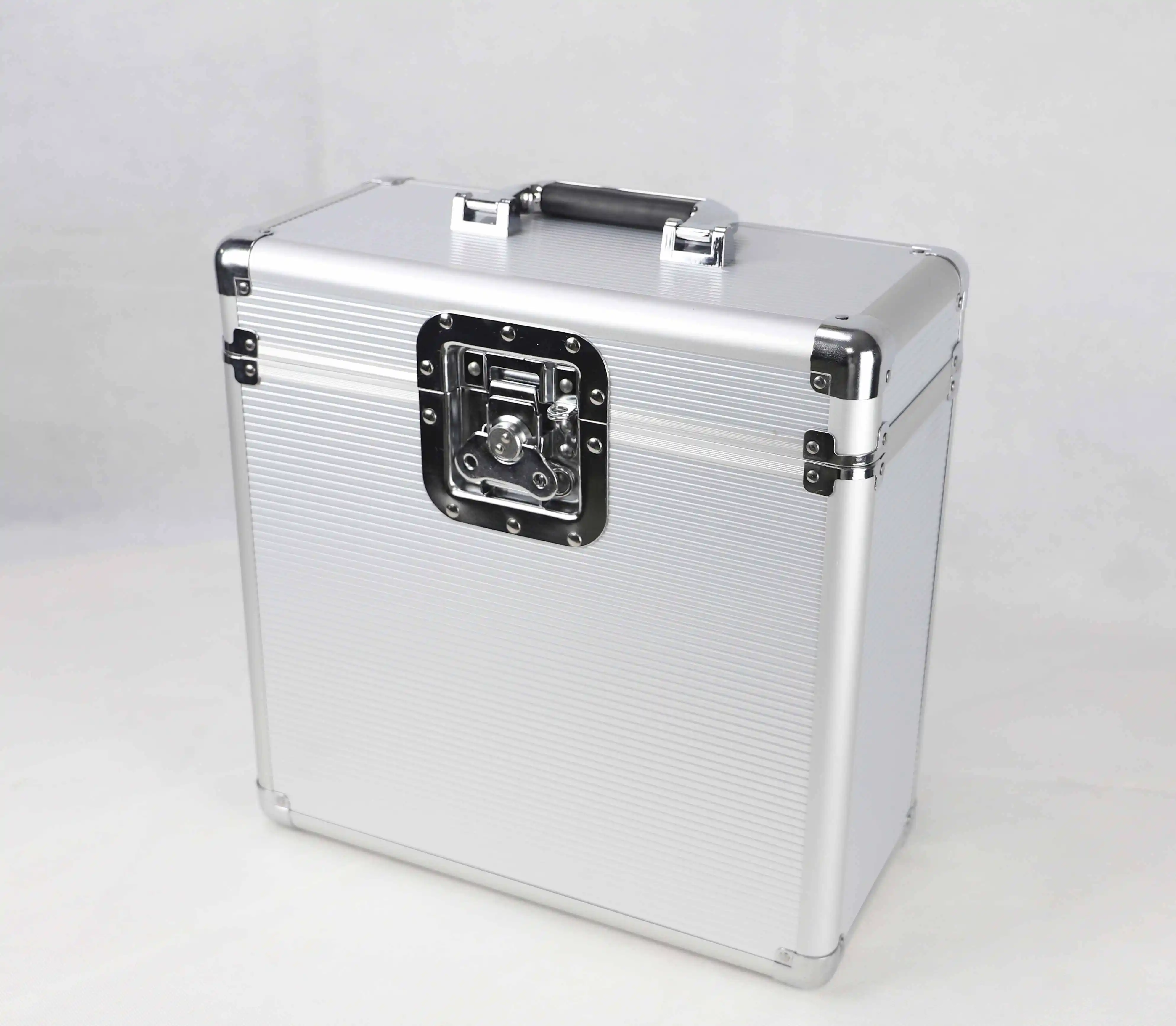 12 Inch Vinyl Record Carry Case Storage Box Tough Strong Holds 50 Vinyl Record Box