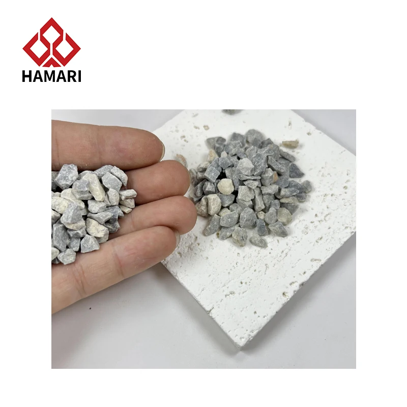 3-6 Light Gray Natural Pebble Water Treatment Cushion Garden Pavement Engineering Public Buildings