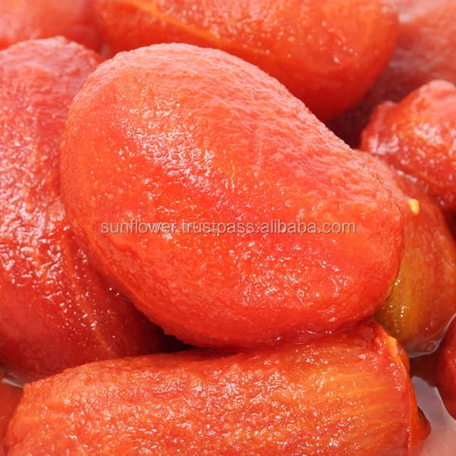 
Italian whole peeled tomato natural thick juice 